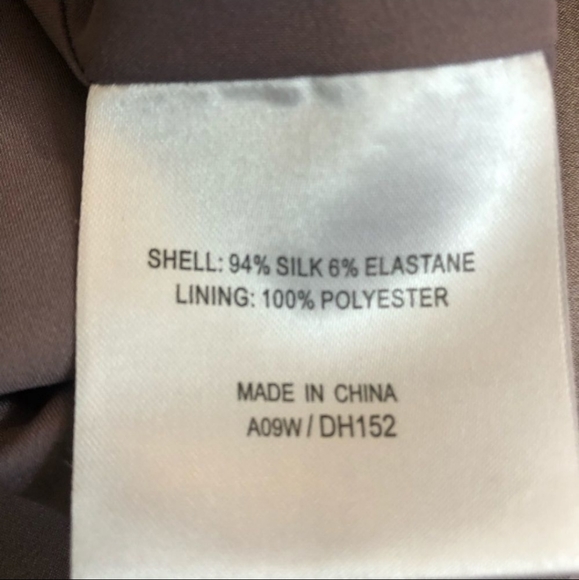 💸SOLD💸 NWT KAREN MILLEN silk lilac summer dress - Picture 6 of 6